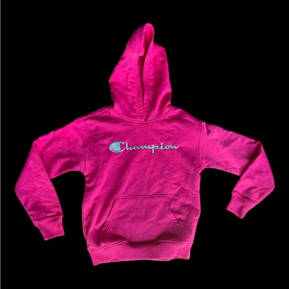 ✨ Pink Champion hoodie with embroidered logo✨ - Picture 1 of 4
